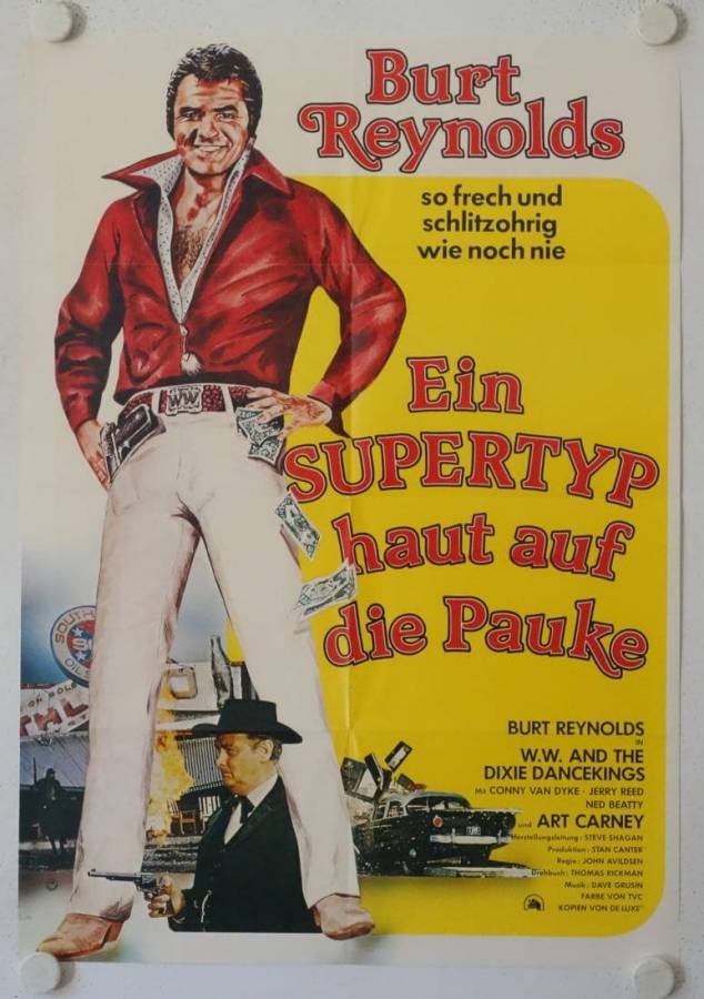 W.W. and the Dixie Dance Kings original release german movie poster